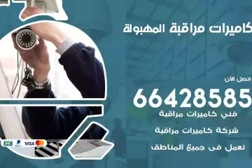 فني كاميرات مراقبة المهبولة