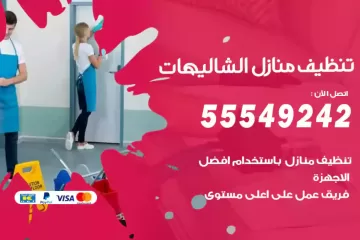 شركة تنظيف منازل الشاليهات
