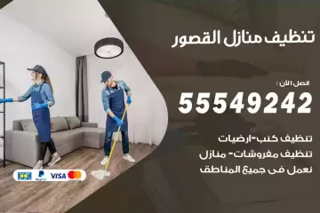 شركة تنظيف منازل القصور