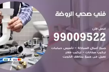 فني صحي الروضة