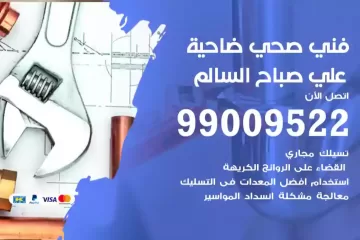 فني صحي ضاحية علي صباح السالم